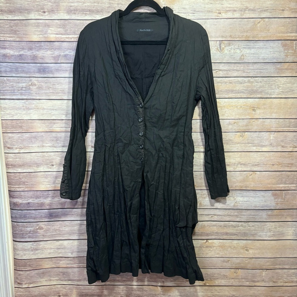 Rina Zin Lagenlook Modest Longline Jacket Tunic Size XL